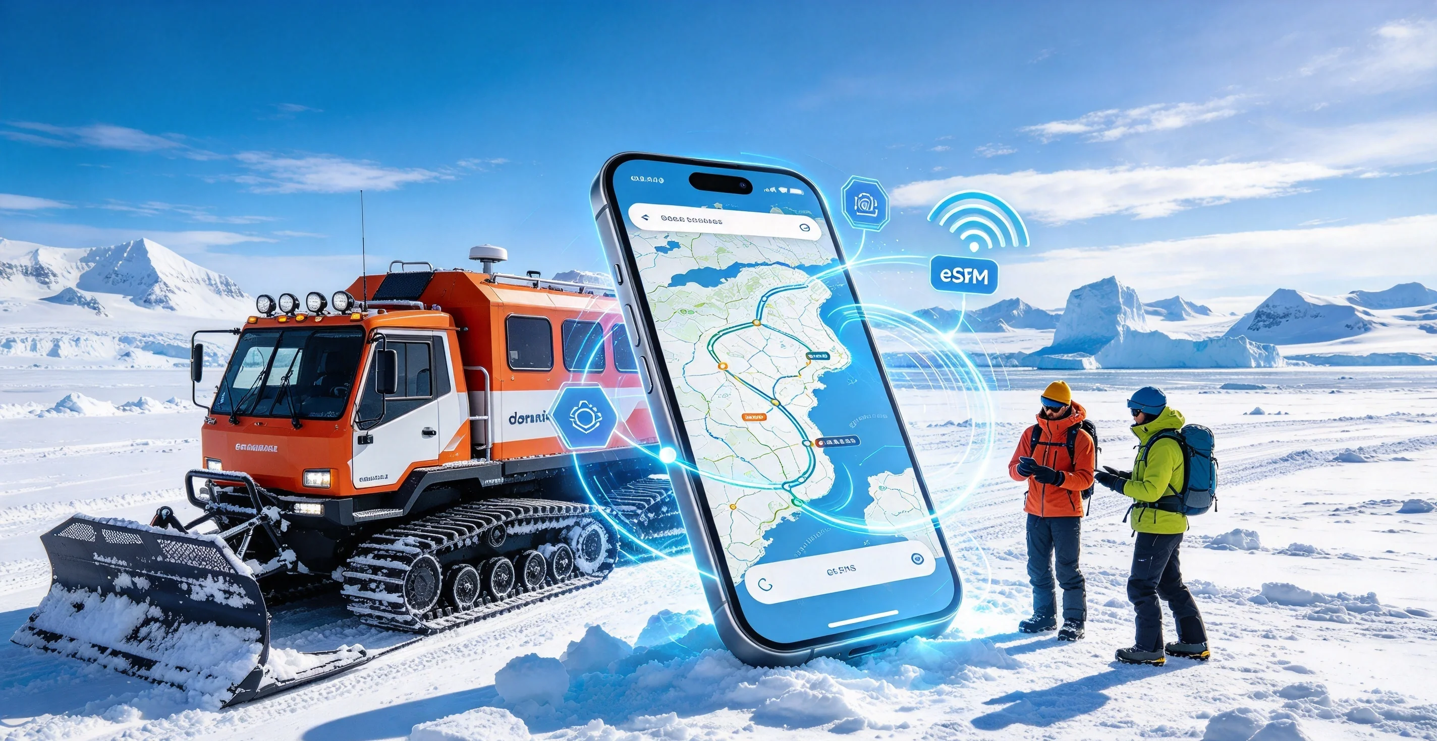 Kroatien travel eSIM data plans comparison illustration