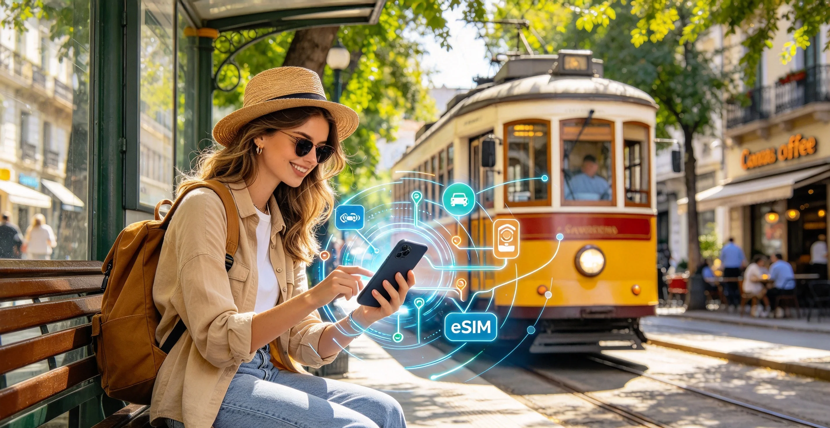 Saudi Arabia travel eSIM data plans comparison illustration