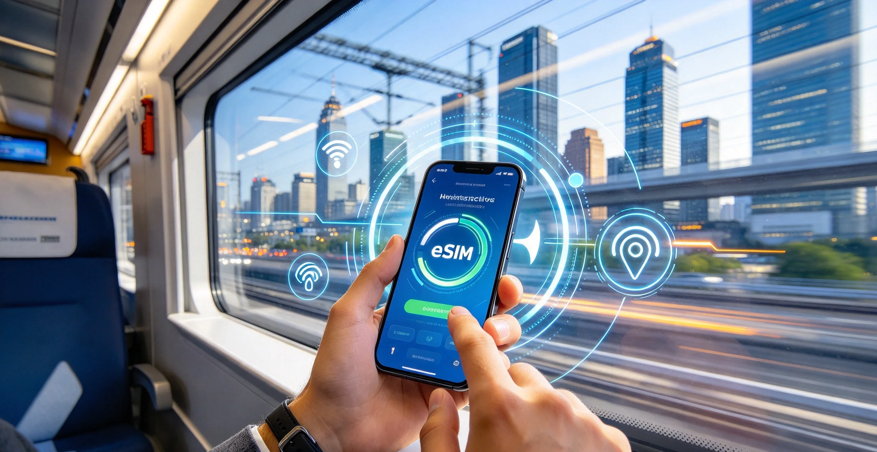 South Africa eSIM frequently asked questions illustration