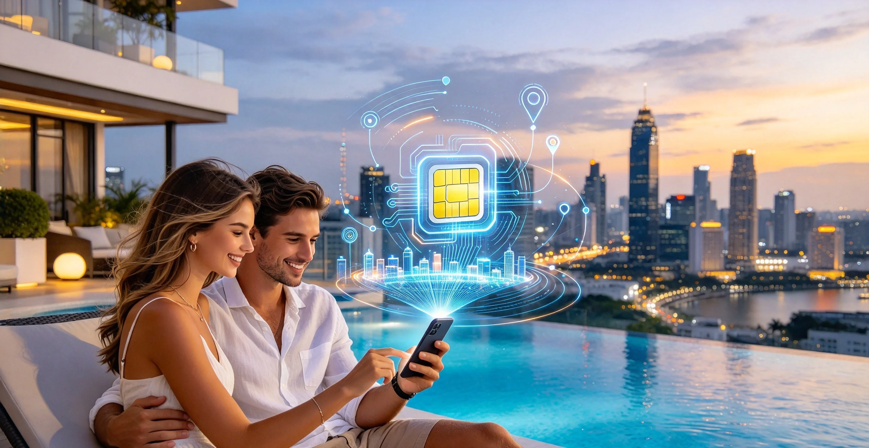 USA eSIM frequently asked questions illustration